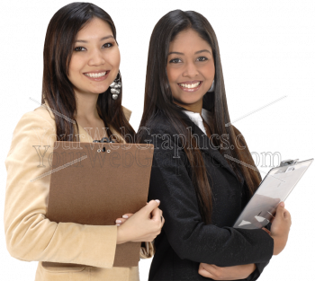 illustration - 2womanwithclipboard-png